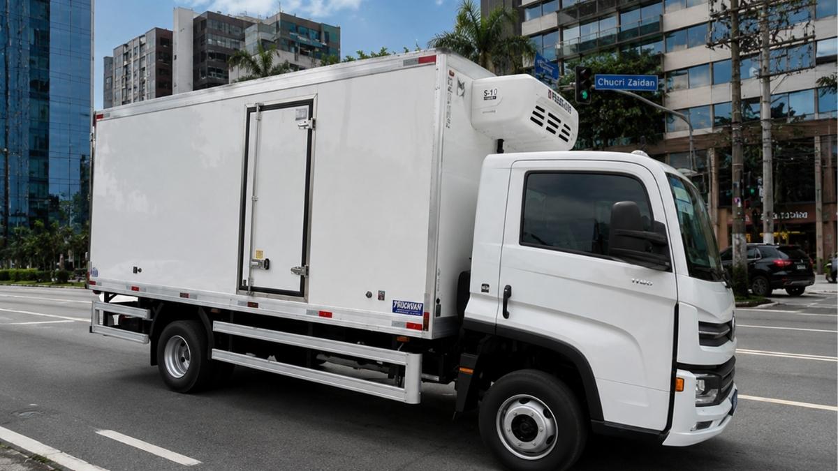 Distribuição de alimentos refrigerados